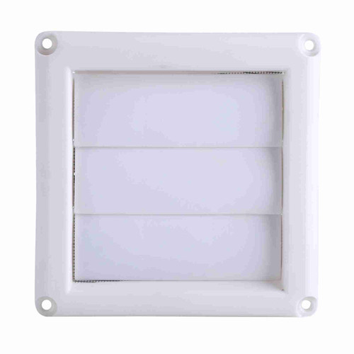 1 PC Plastic Air Vent Grille Cover 3 Flaps Wall Duct Ventilation Grill With Net New 15*15cm