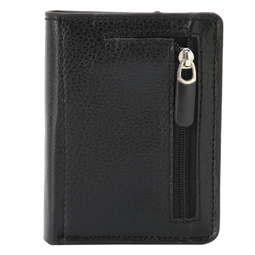 Card Bag Portable AntiTheft Credit Cards Case Wallet Innovative Business Card Holder(Black x58#)