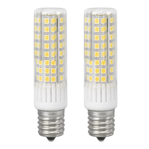 2PCS E17 Microwave Bulb 100LEDs PC E17 100‑240V LED Microwave Oven Stove Bulb for Microwave Table Lamp White Light