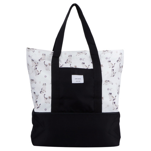 Insulated Lunch Bag Cooler Handbag Dual Purpose School Food Storage Bags Bento Box ContainerLovely Cat