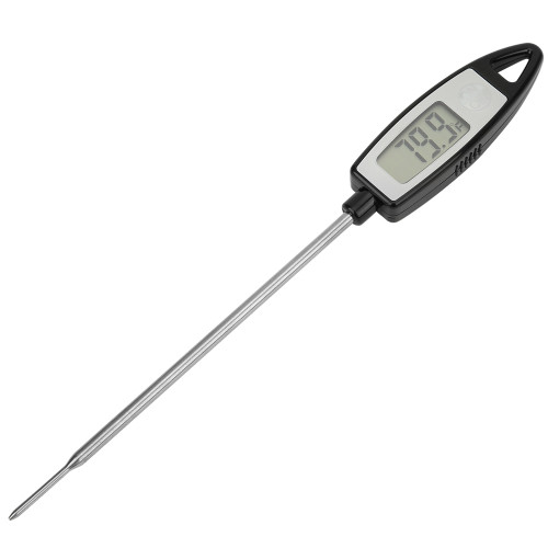 Probe Type Portable Digital Food BBQ Barbecue Thermometer Temperature Measurement Tool Black