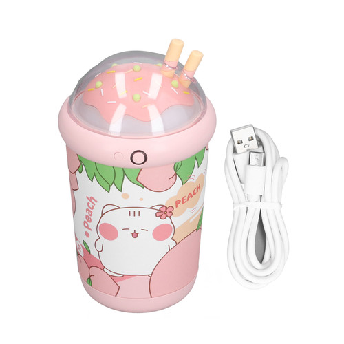 Night Light Hand Warmer Portable Milk Tea Cup Power Bank Hand Warmer 2 Gear Temperature Electric Hand Warmer