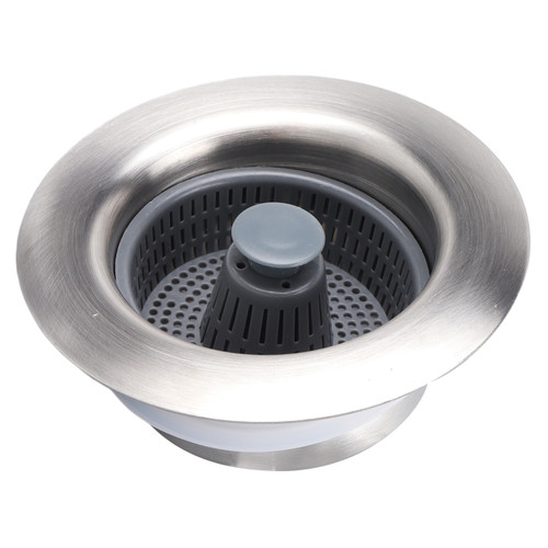 3 In 1 Stainless Steel Sink Aid Well Sealed Anti Return Water Kitchen Sink Drain Strainer for Kitchen Waste Disposal