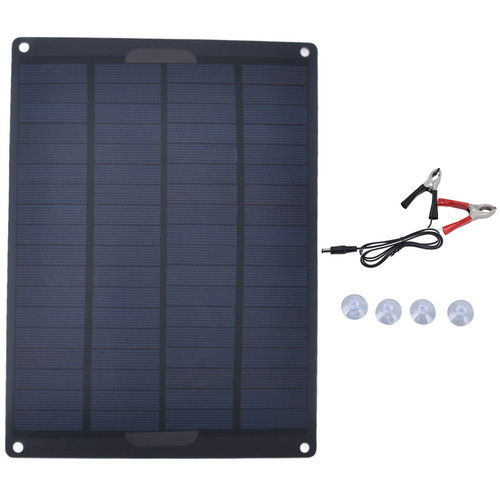 Portable Solar Panel 5.5W 18V Waterproof Lightweight Thin Design Solar Charger Board for Household Car Ship