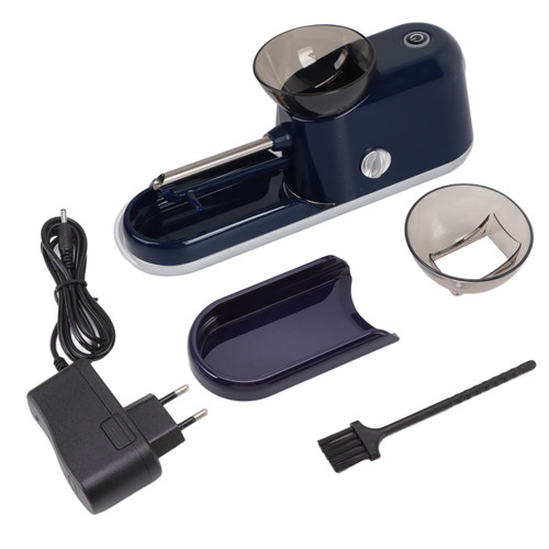 Electric Automatic Cigarette Rolling Machine 8mm Automatic Cigarette Injector Machine 110‑240V Blue EU