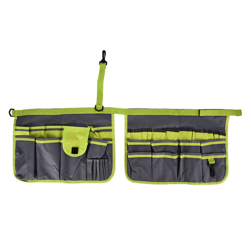 34 Pocket Garden Tool Bucket Bag Color Matching Tool Storage Bag for Outdoor Gardening