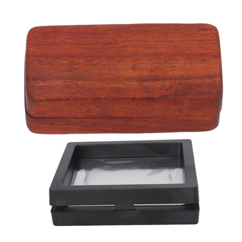 Fidget Slider Red Sandalwood Stress Relief Engraved Fingertip Fidget Slider Toy for Office Limited Forward Backward Pushing
