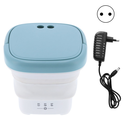 Foldable Washing Machine Mini Portable Laundry Washer for Clothes Toy Towel Home DormitoryEU Plug 100‑240V