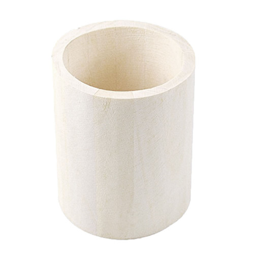 Pen Holder Round Wooden Pencil Holder Stand Desk Organizer Office SuppliesRound Wooden Pen Case