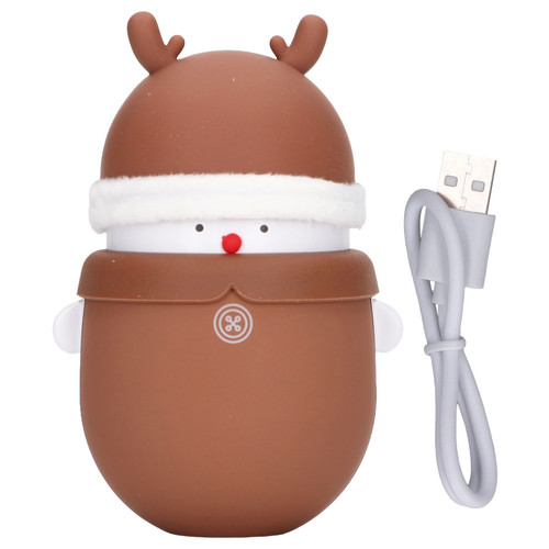 Electric Hand Warmer 2 Levels Heating Rechargeable USB Hand Warmer 2 in 1 Portable 6000mAh Power Bank Handwarmer