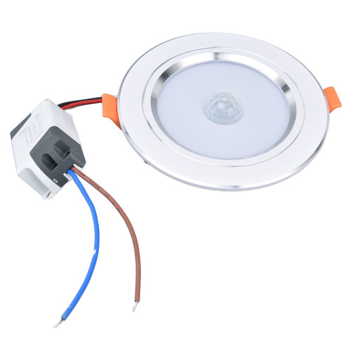 9W LED Flush Mount Ceiling Light Infrared Body Sensing Modern Dimmable LED Ceiling Lamp for Corridor Balcony AC 85‑265VWarm Light