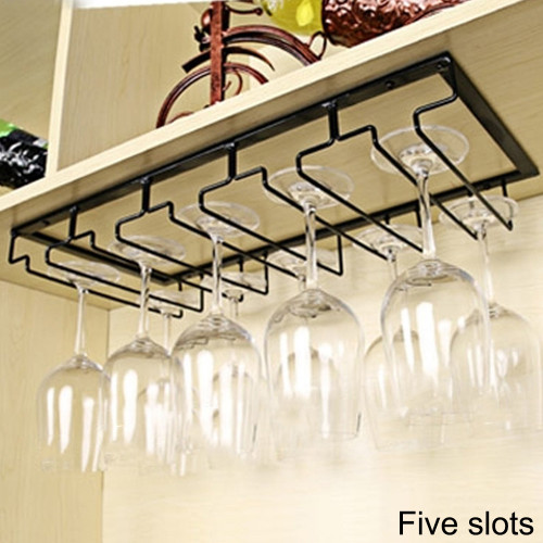 European Glass Holder Iron Hanging Wine Glass Rack Home Bar Decorations