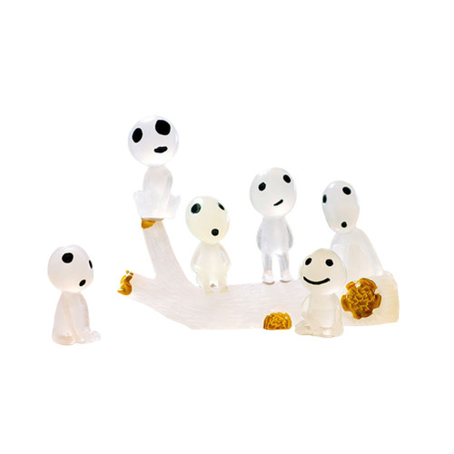 Halloween Luminous Tree Elves Resin Garden Statue Micro Landscape Gardening Decoration Ornament