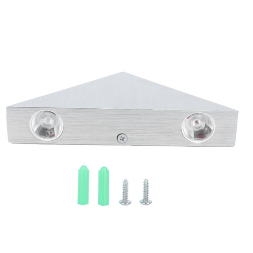 LED Wall Light 9W Modern Aluminum Triangular Lamp for Bedroom Corridor Hallway