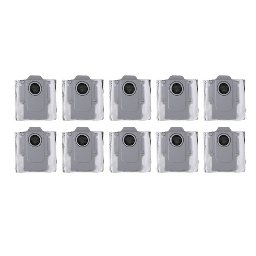 10pcs Robot Vacuum Cleaner Dust Bag Effective Filtration Dust Collection Bag for Q Revo