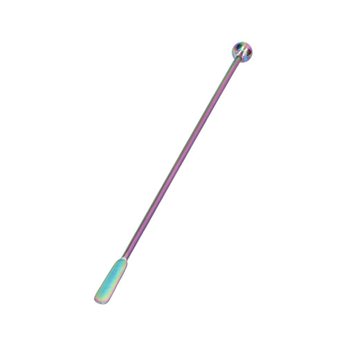 304 Stainless Steel Stirrer Cocktail Coffee Beverage Drink Stirring Rod Bar AccessoryColorful
