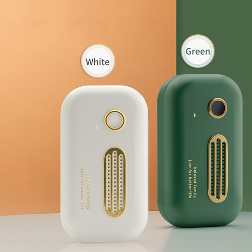 Ozone Air Purifier Rechargeable Ozone Machine Mini Odor Eliminator USB Rechargeable Bedroom Air Cleaner for Car Office Allergies Pets Dust Pollen Hair Odors