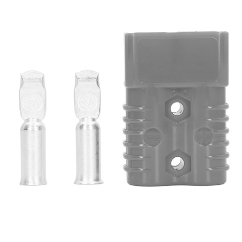 SH175 Battery Quick Connector 175A 600V Battery Quick Connect Disconnect Plug for Solar Panels 4 Wheel Drives Refrigerators Gray
