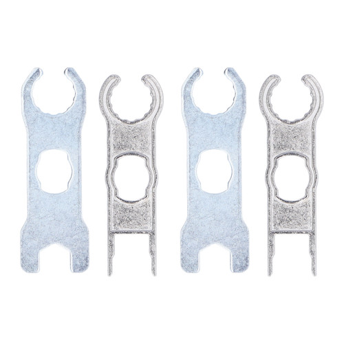 2Sets Solar Connector Wrench High Hardness Light Weight Solar Connector Tool Spanners for Assemble Disassemble