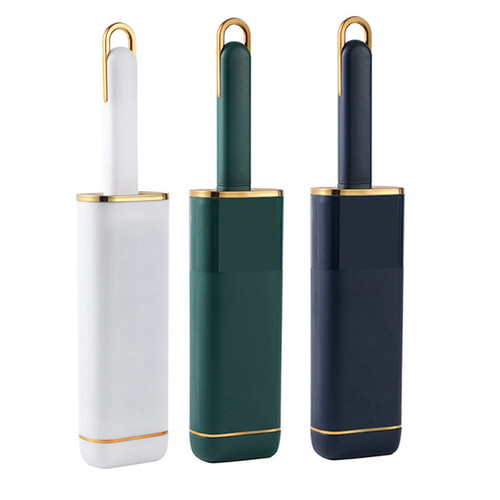 Clothes Lint Removal Electrostatic Brush Home Clothing Cleaning Dusting Brush Lint Roller White