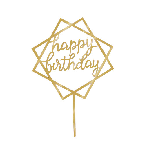 Beautiful Acrylic Cake Insert Decor Birthday Party Cake Baking Decoration Accessories
