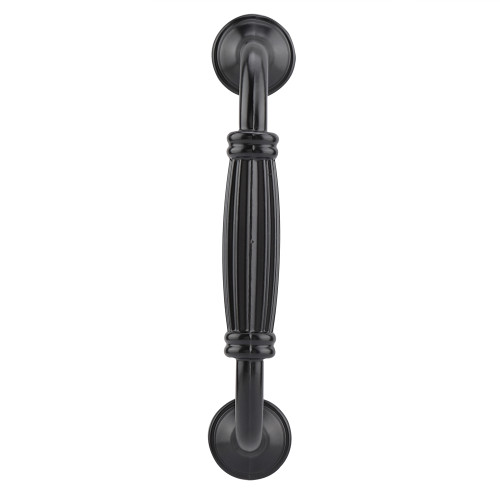 Sturdy Durable Black Door Handle for Cabinet Wardrobe Drawer Cupboard(4#)