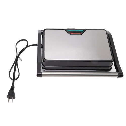 Panini Press Grill 850W Double Sided Heating Nonstick Breakfast Sandwich Maker for Kitchen