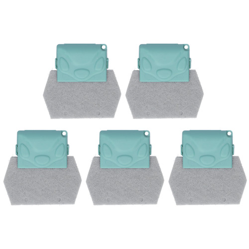 Window Groove Cleaning Brush Detachable Window Track Door Corner Household Cleaning ToolGreen