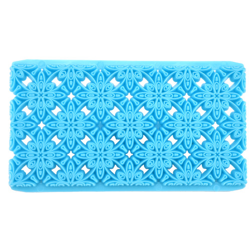 Plastic Embossing Mold DIY Fondant Cake Cutter Mold Baking Tool for Bakery Kitchen HomeType 1