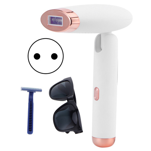 570‑1100NM Electric Hair Remover Folding Laser Painless Body Hair Removal Tool 100‑240VEU Plug