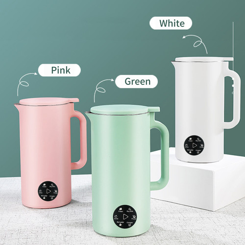 Multifunction Soymilk Maker 350mL Juicer Soy Milk Machine with Stainless Steel and Blade Multi Cooker Mixer for Rice Cereal Boiling Water Baby Food