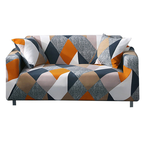 Elastic Dustproof Slipcover Sofa Cover Cushion Protector (For Loveseat)