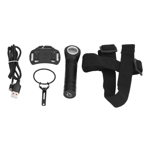 LED Flashlight Multifunctional Hard Light USB Rechargeable Aluminium Alloy Durable IPX4 Waterproof Bright Flashlight