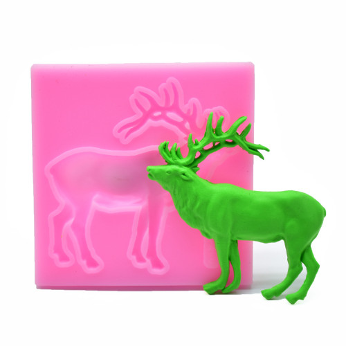 Christmas Silicone Baking Mold DIY Multiple Decorative Cake Fondant Chocolate Mould(#6)