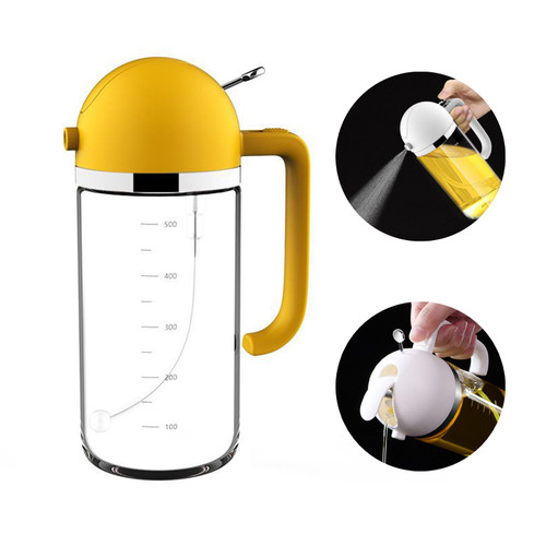 Oil Sprayer Multipurpose Efficient Spray Pouring Mode Olive Oil Sprayer Mister  for Kitchen Cooking Steak Frying