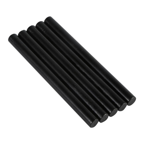 5pcs Seal Stamp Wax Sticks For Sealing Vintage Birthday Wedding Invitation Cards (Black)