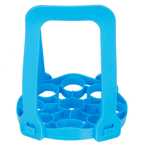 Portable Steaming Basket Multifunctional Steamed Egg Holder Shelf Rack Kitchen SuppliesBlue