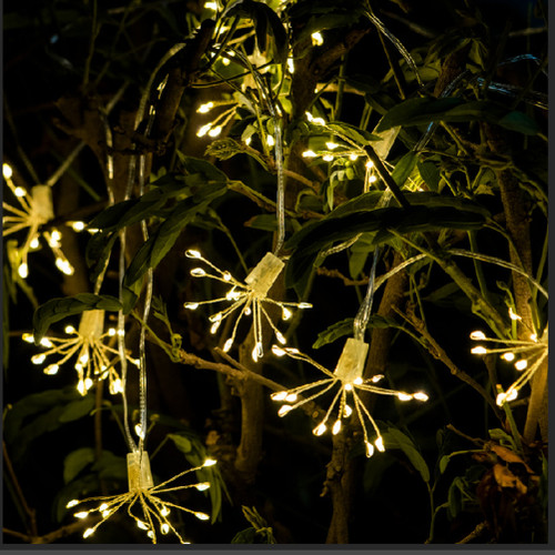 USB  Fairy Lights 100LEDs Firework String Lights Christmas LED Fairy String Lights Bedroom Party Wedding Festival Decor
