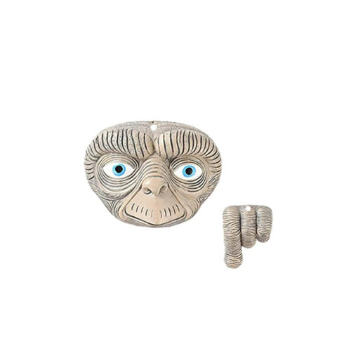 Tree Face Garden Ornaments Outdoor Alien Face Realistic Resin Decoration for Outdoor Trees Fences and Walls