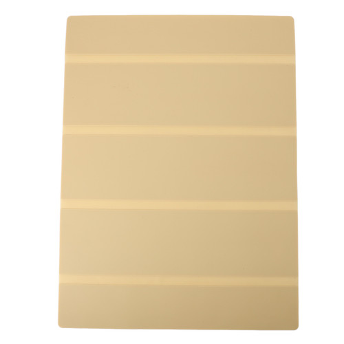 Foldable Camping Table Pad Waterproof Wearproof Heat Resistant Prevent Slip Rubber Folding Camping Table Mat for Picnic Khaki