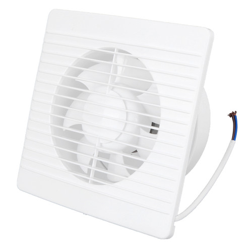 WallMounted Exhaust Fan 7Blades Ventilation Fan with Check Valve for Kitchen Bathroom