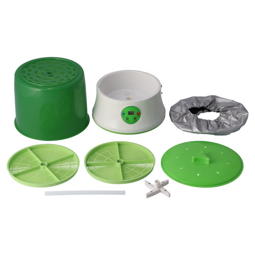 Bean Sprouts Machine Automatic Seed Sprouting Maker Tool with Double Germination TrayUS 110V