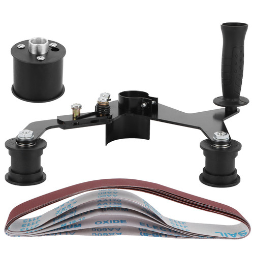 Belt Sander Stainless Steel Round Tube Polishing Brushing Machine Angle Grinder Accessories