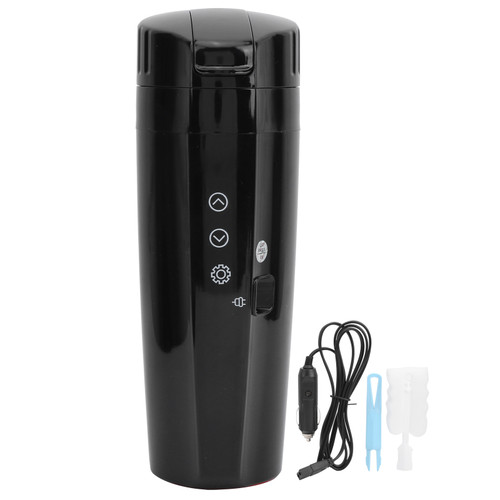 400ml Car Electric Bottle Portable Travel Kettle Heating Cup for Car Cigarette Lighter 12V