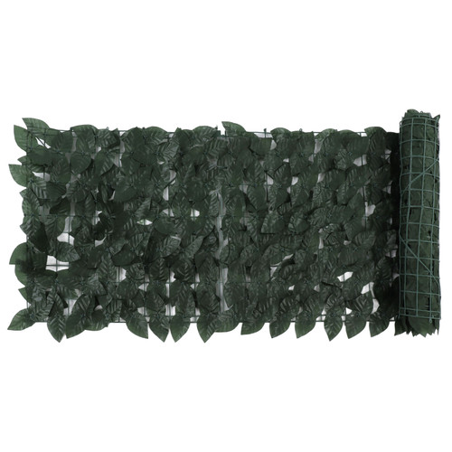 Faux Leaf Hedge Simulation Prevent Leaves Falling Off Decorative Artificial Fence Screen for Balcony Courtyard Dark Color Epipremnum Aureum Leaf 0.5x3 Meters