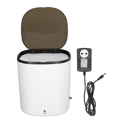 4.5L Portable Mini Washing Machine Portable Bucket Washer Socks Underwear Washing Machine for Camping Travelling Apartment Dorm 100‑240V White EU Plug