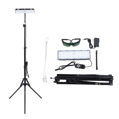 90W Physiotherapy Light 90 LEDs Infrared Red Light Therapy Lamp with Trigonal Bracket AC 85‑265V US
