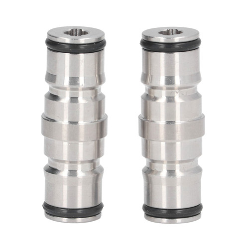 2 Pcs Homebrew Beer Keg Ball Lock Post Connector Stainless Steel Durable Quick Ball Lock Connector