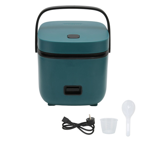 Mini Rice Cooker 1.2L 200W Multifunction Nonstick Inner Pot Pads Humanized Handle Electric Rice Cooker