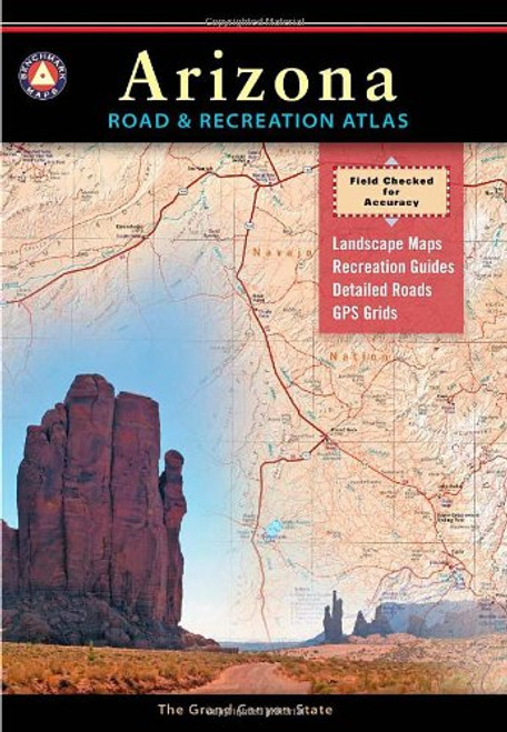Benchmark Arizona Road & Recreation Atlas - 7th edition
